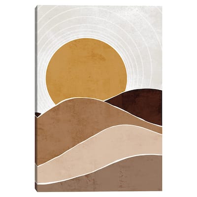 Sienna Horizons I by Belle Maison Canvas Art Print