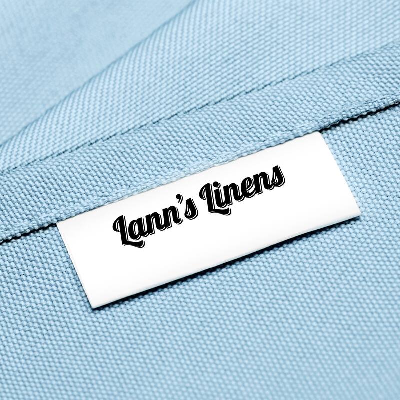70 x 120in Rectangular Polyester Tablecloth Baby Blue