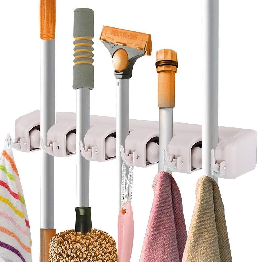 Ikea mop and broom holder top