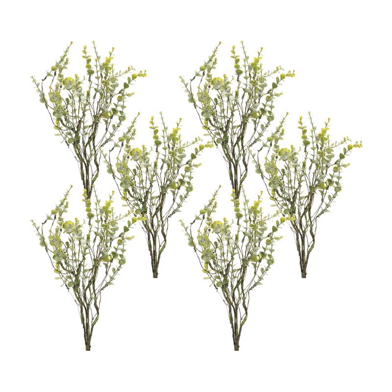 Boxwood Spray (Set of 6) - Green