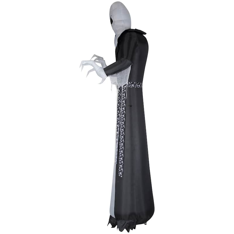 Giant Airblown Inflatable Dapper Skull Ghoul