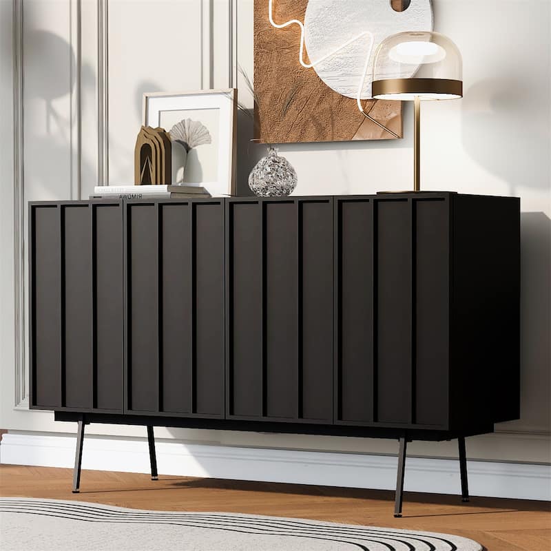 Modern Cabinet with 4 Doors