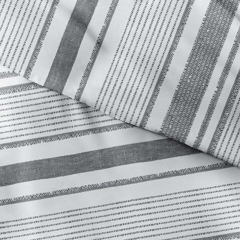 Becky Cameron Vintage Stripe 3-Piece Duvet Cover Set