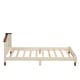 preview thumbnail 24 of 25, Twin Wood Platform Bed with House-Shaped Headboard - Sturdy Pine Construction