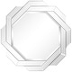 preview thumbnail 12 of 22, Interlaced Round Beveled Framed Wall Mirror for Bathroom,Vanity, Bedroom