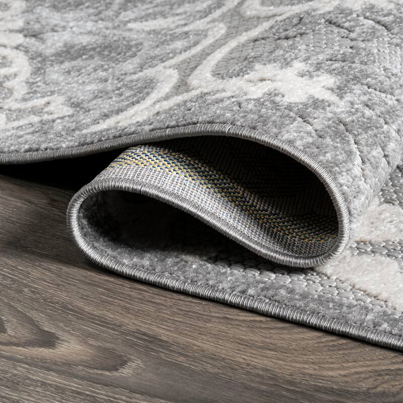 JONATHAN Y Cassis Modern Medallion High-Low Indoor/Outdoor Area Rug