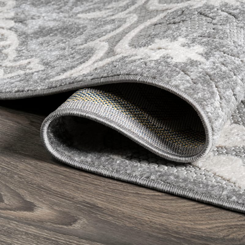JONATHAN Y Cassis Modern Medallion High-Low Indoor/Outdoor Area Rug