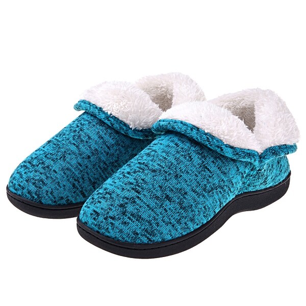 blue slipper boots