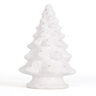 Blank White Ceramic Christmas Tree - Bed Bath & Beyond - 38877893