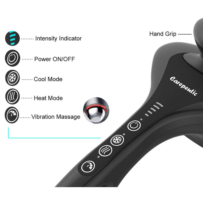 Carepeutic Bionic-Point Heat and Cold Percussion Massager