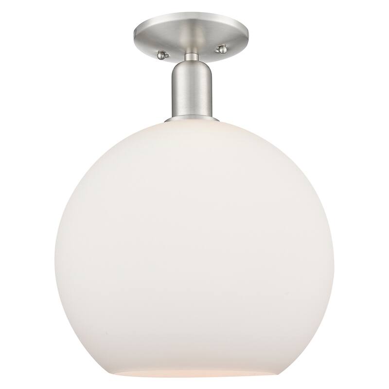 Innovations Lighting Endless Possibilities Arcadia - Athens - 1 Light 12" Semi-Flush Mount