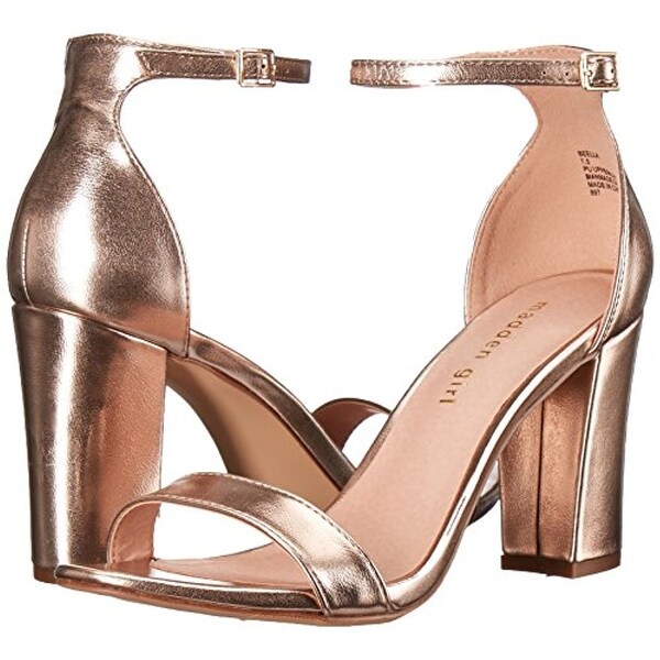 Madden girl rose gold heels clearance