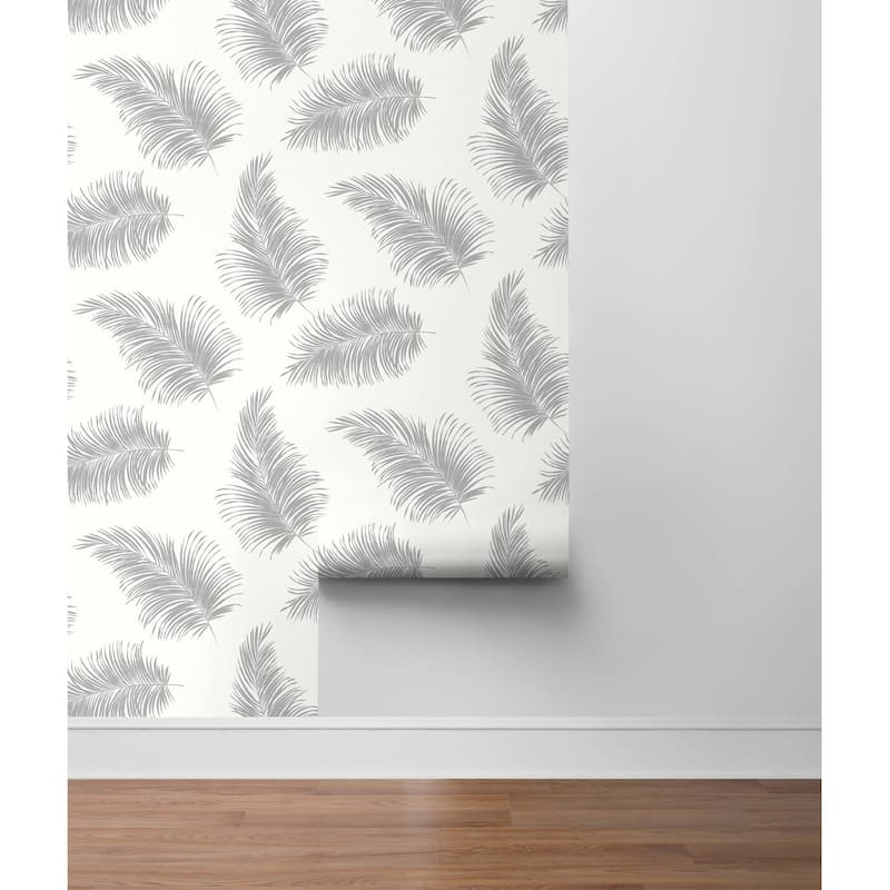 Luxe Haven Tossed Palm Peel and Stick Wallpaper