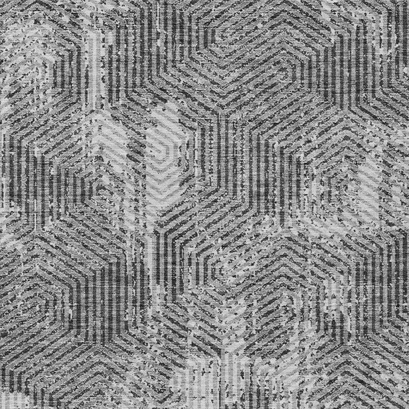 HomeRoots Geometric Transitional Rectangle Outdoor Rug