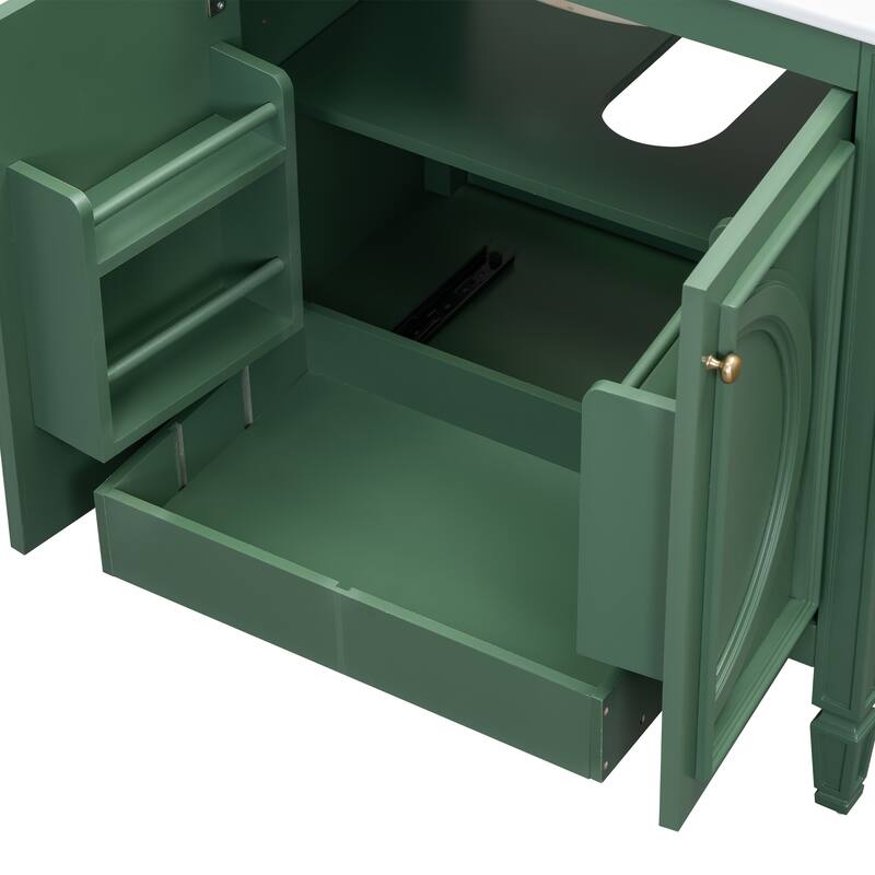 Vintage Style Bathroom Vanity with Sink
