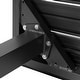 preview thumbnail 9 of 31, Pellebant Outdoor Aluminum Dining Table with Umbrella Hole for 6-8 Person