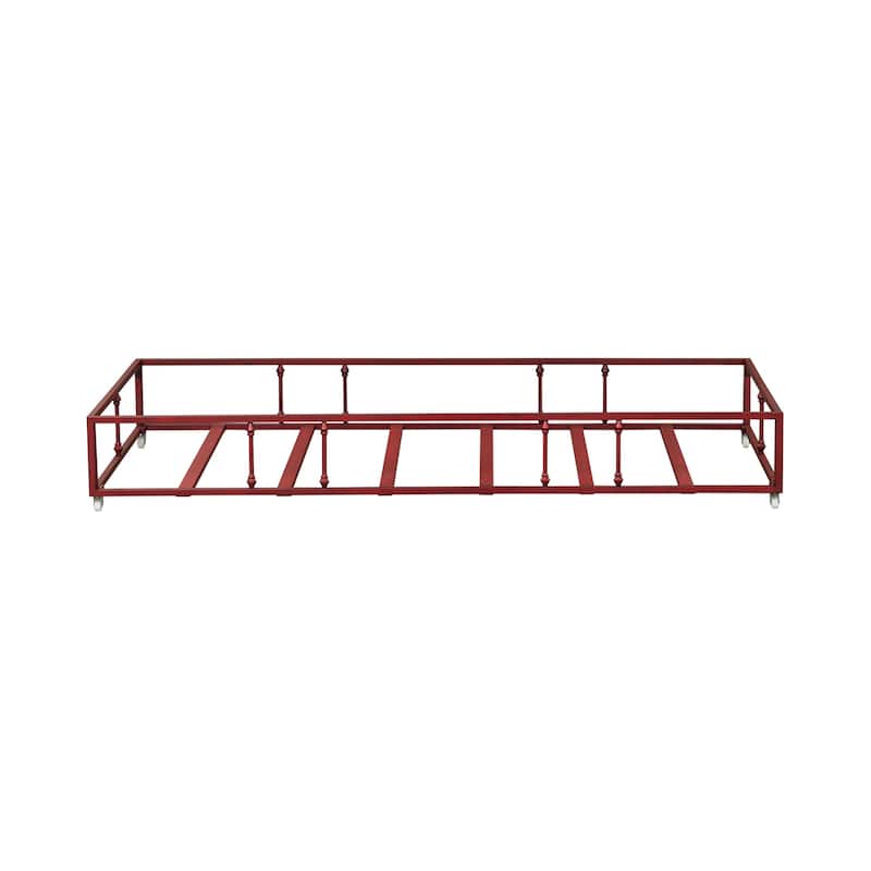Vintage Series Distressed Metal Twin Metal Trundle