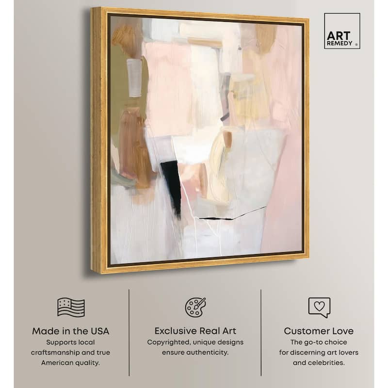 Pigment Flow II Canvas by Art Remedy