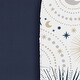 preview thumbnail 5 of 4, Sweet Jojo Designs Star & Moon Boy, Girl, Unisex/Gender Neutral 2 Pack Baby Bassinet Fitted Sheets -Solid Blue & Celestial Stars