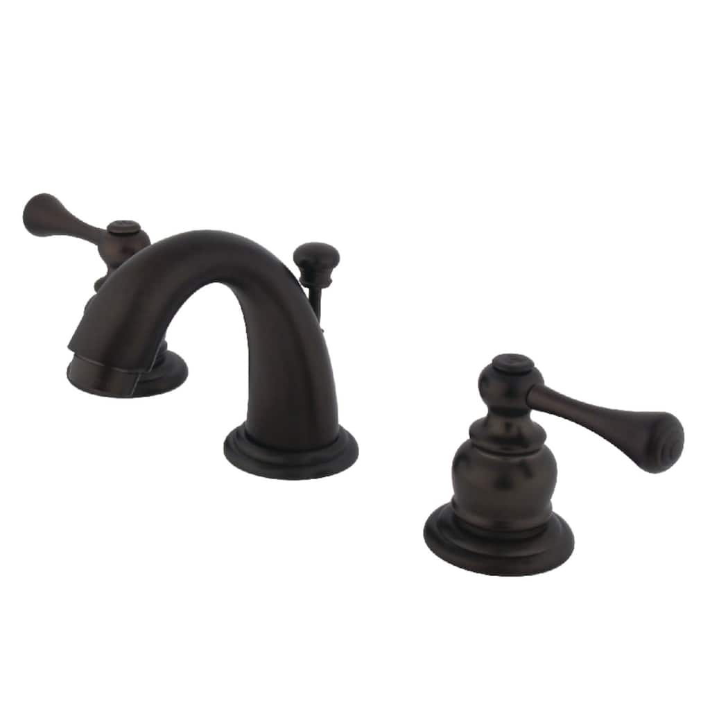 Kingston Brass Vintage 1.2 GPM Widespread Bathroom Faucet with Pop-Up