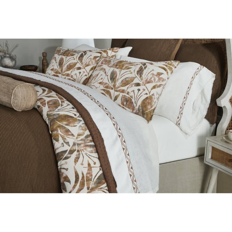 Farrah, Natural, Duvet Cover Set
