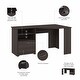 preview thumbnail 7 of 108, Bush Furniture Wood Corner Desk