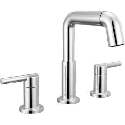 Delta 35849LF-PD Nicoli 1.2 GPM Widespread Bathroom Faucet with Pull