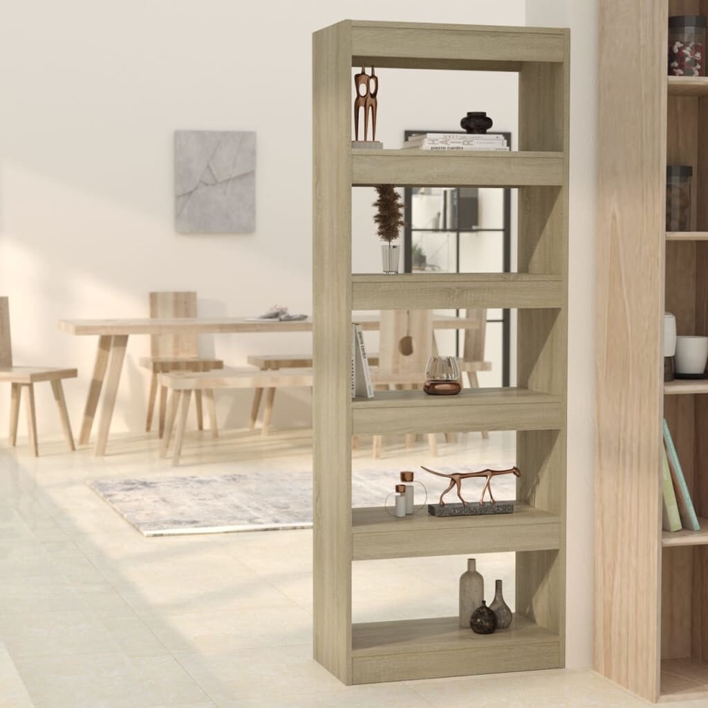 Sonoma oak display cabinet discount