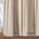 preview thumbnail 17 of 61, Lush Decor Two-tone Linen Button Shower Curtain