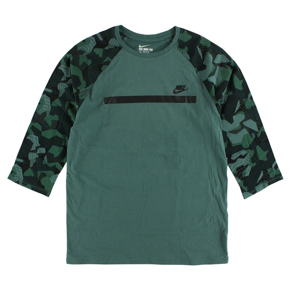 nike army green shirt