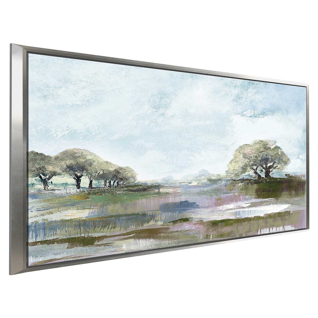 "Rusty Blue Sky" Print on Floating Canvas