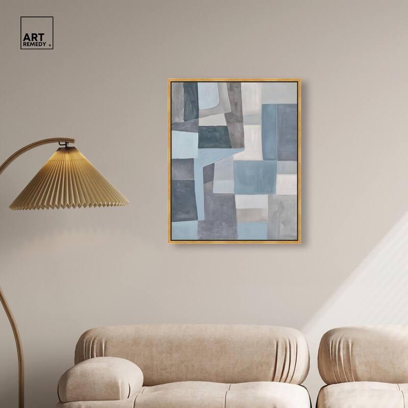 Tessellated Tones I Canvas by Art Remedy