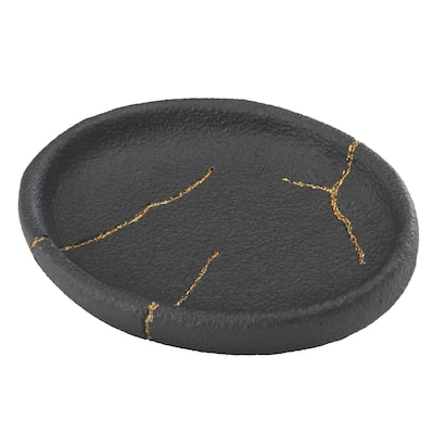 Nicole Miller Sydney Soap Dish - Black - Soap Dish