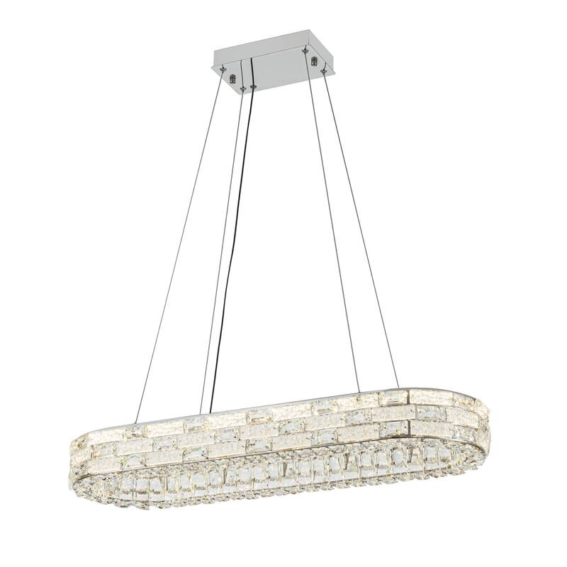 Artcraft Elegance Integrated LED Island Light - Chrome Finish - Polished Nickel