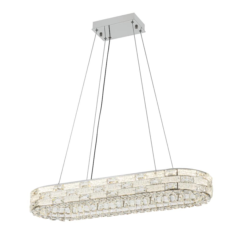 Artcraft Elegance Integrated LED Island Light - Chrome Finish