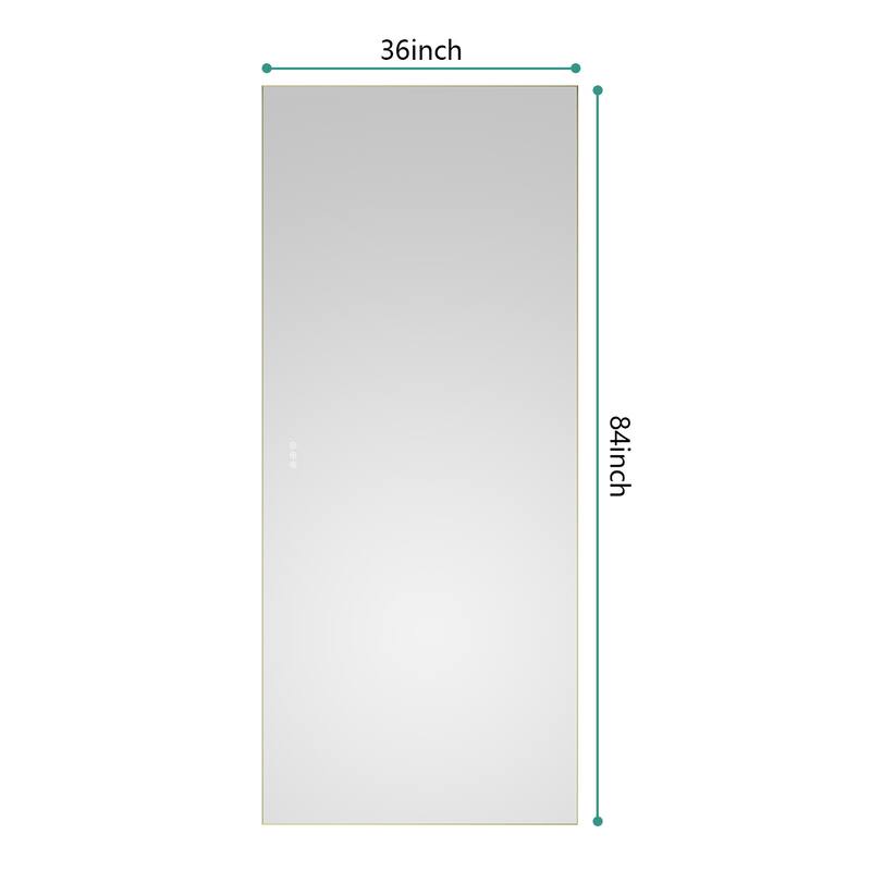 Mirror Full Length Floor Mirror Free Standing Dressing Mirror