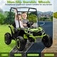 preview thumbnail 29 of 30, 24V Kids Ride On Utv,2-Seater 4WD Electric Truck with Sun Shade
