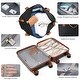 preview thumbnail 25 of 39, Front Opening 20-Inch Carry-On Luggage with Expandable Travel Bag Set