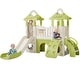 preview thumbnail 9 of 7, 8 in 1 Toddler Climber and Slide Set, Kids Playground Climber Freestanding Slide Playset with Basketball Hoop, Play Combination