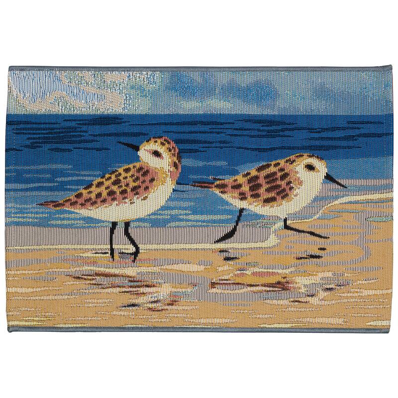 Liora Manne Esencia Sandpipers Indoor/Outdoor Mat