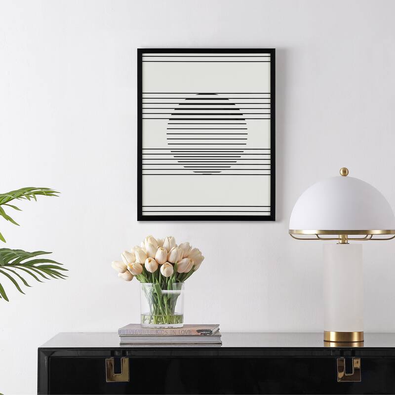 SAFAVIEH Judite Measured Gaze 16 x 20-inch Framed Wall Art