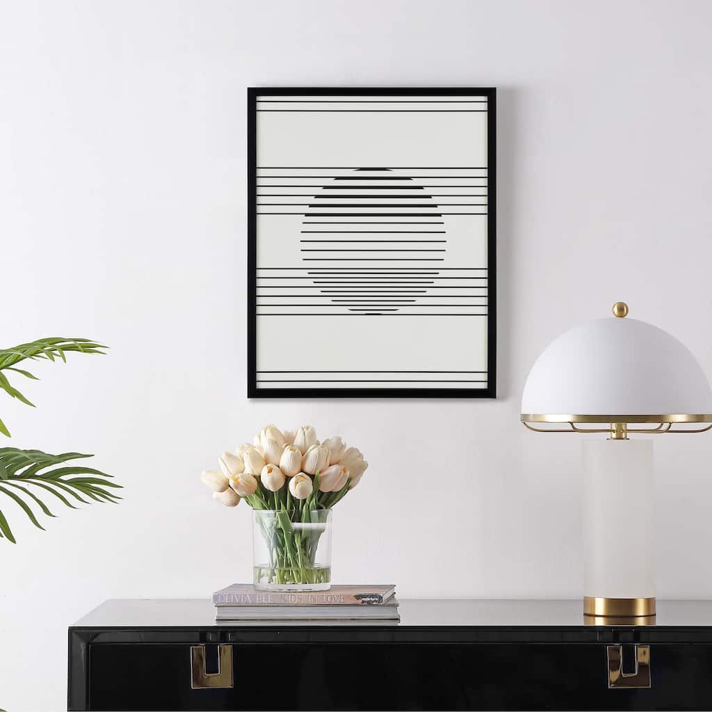 SAFAVIEH Judite Measured Gaze 16 x 20-inch Framed Wall Art
