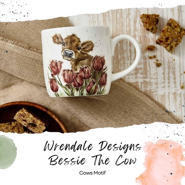 Royal Worcester Wrendale Design Mug Farm Animals - On Sale - Bed
