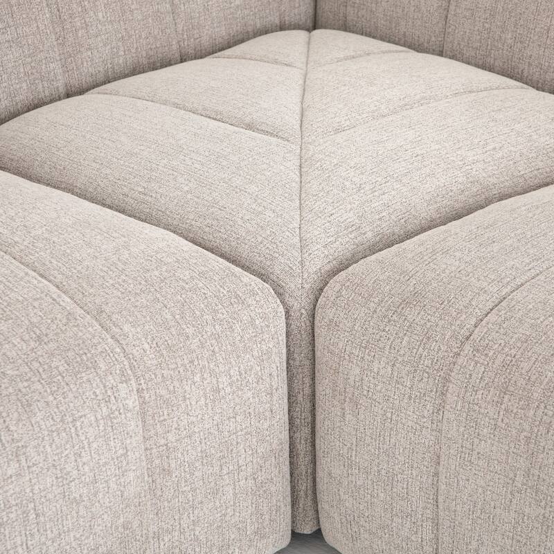 Haven Home Josephine Channeled Sectional