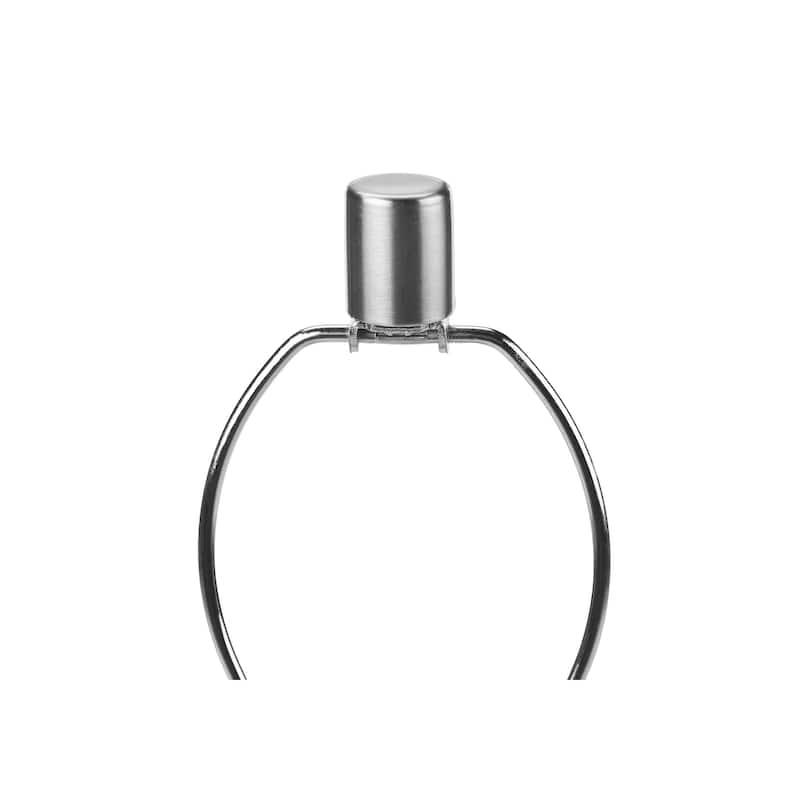 Lighting, 28"h, Table Lamp, Nickel Metal, Ivory / Cream Shade, Contemporary