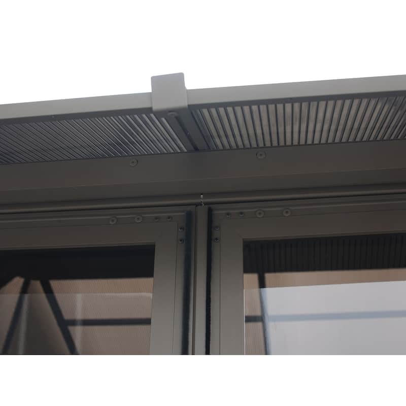 Florence - Solarium 12x18 Polycarbonate Roof
