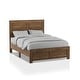 preview thumbnail 6 of 6, Furniture of America Loa Rustic Rustic Walnut 2-piece Bedroom Set