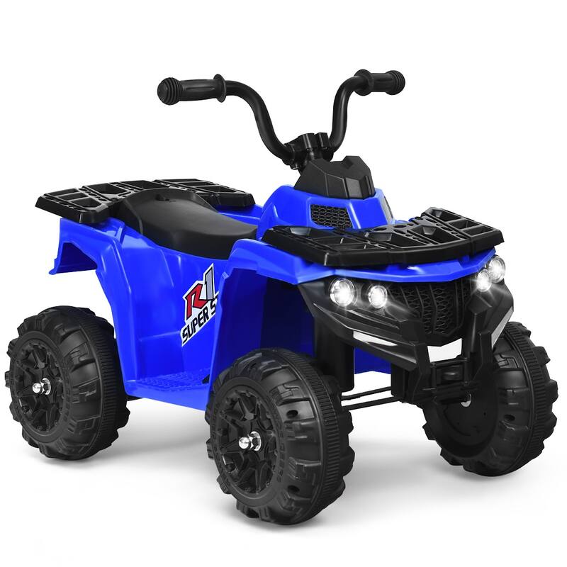 Gymax Kids Ride On Car 6V Battery Powered ATV w/4 Anti-skid Wheels