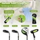 preview thumbnail 27 of 25, Junior Complete Golf Club Set for Kids with Rain Hood Right Hand Children Golf - 8.5" x 5.5"