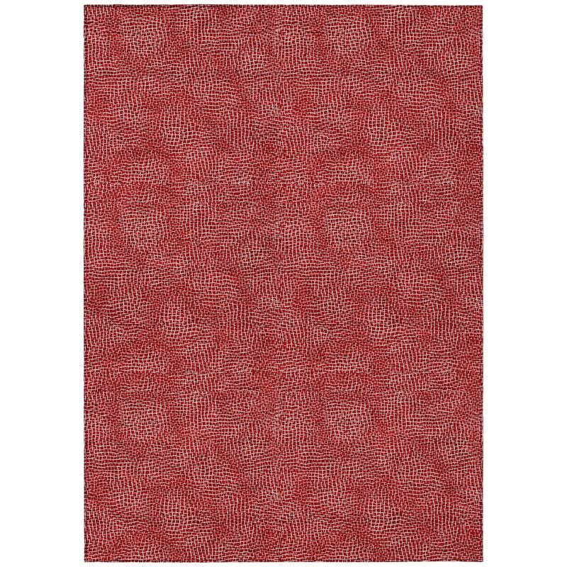 HomeRoots Geometric Transitional Rectangle Outdoor Rug